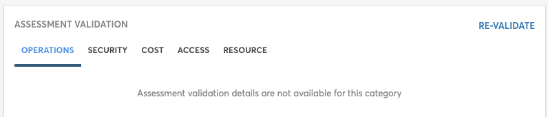 Operations Validation
